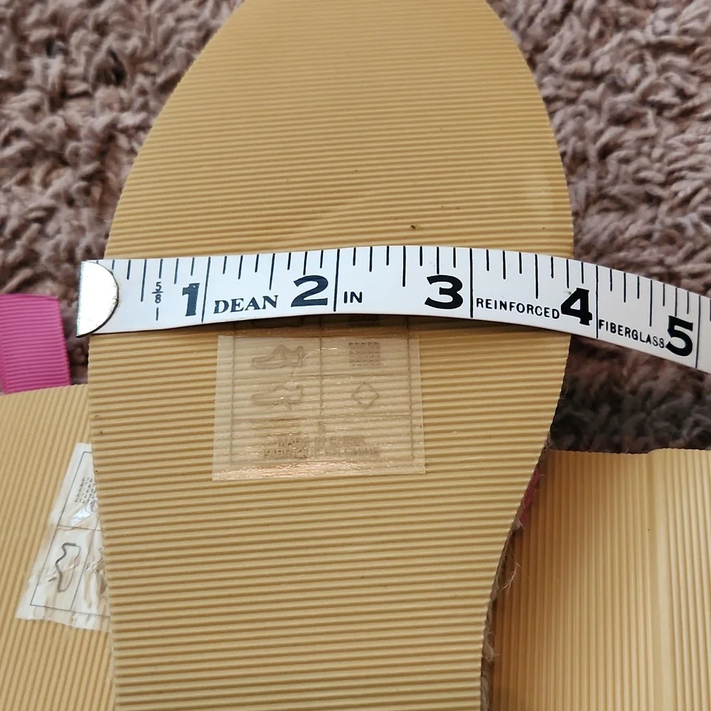 New- Charlie Paige Espadrilles - Tropical Print w/Ribbon - Size 9